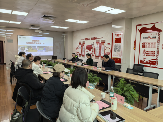 陕西省委文明办一行来新利18官网公益广告创新研究基地调研